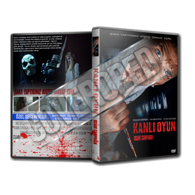 Kanlı Oyun - Scare Campaign 2016 V2 Cove rTasarımı (Dvd Cover)